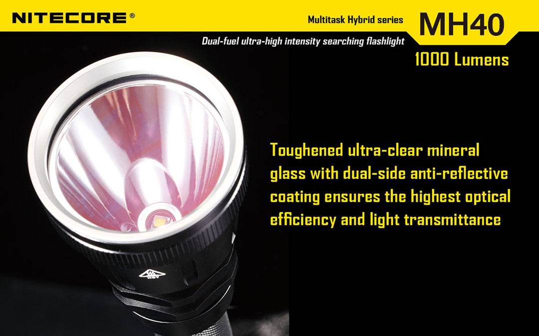 Nitecore MH40 1000 Lumen Rechargeble LED Flashlight