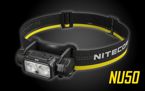 Nitecore NU50 LED Stirnlampe mit Akku